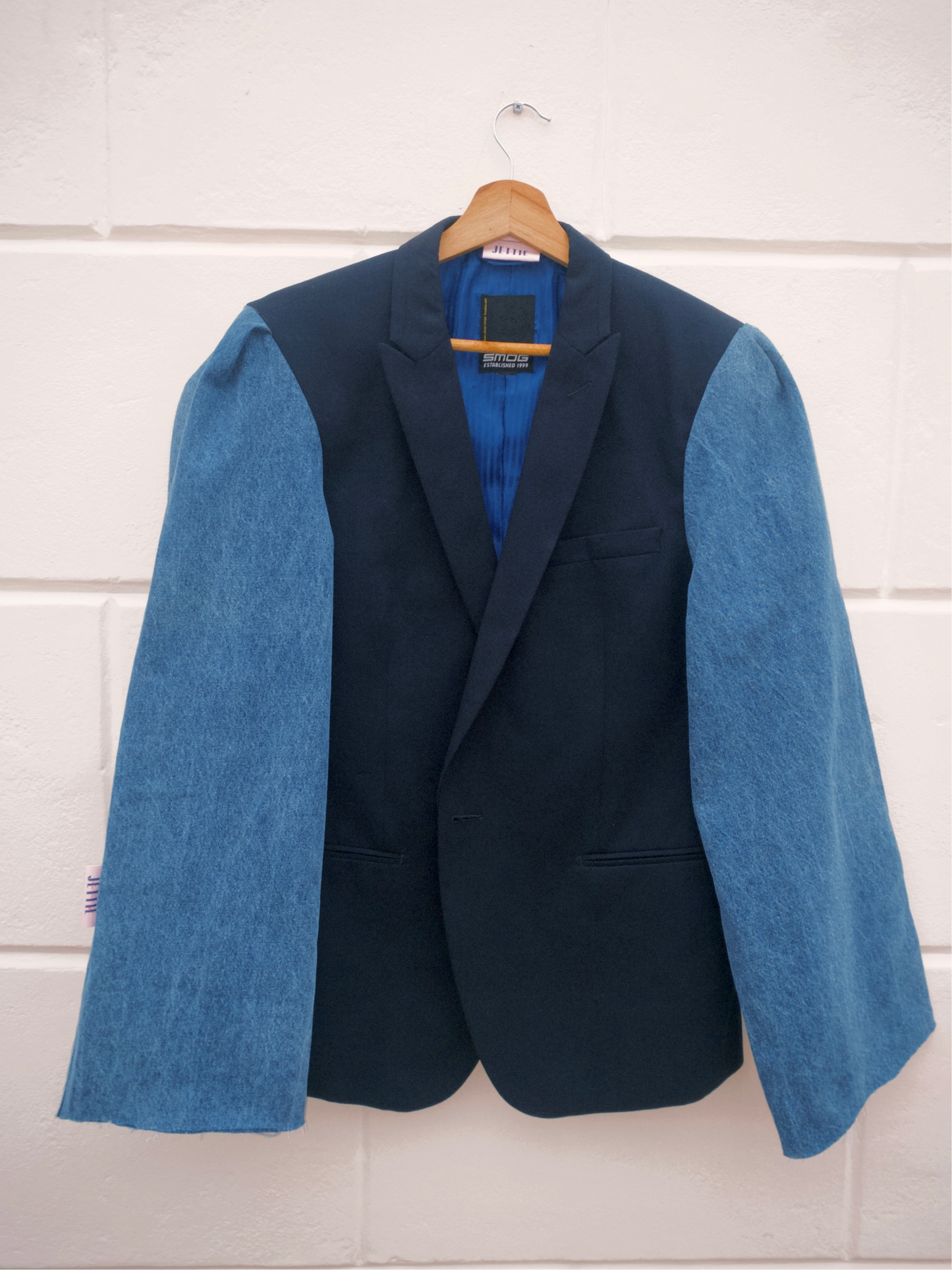 BLAZER RIPPED DENIM
