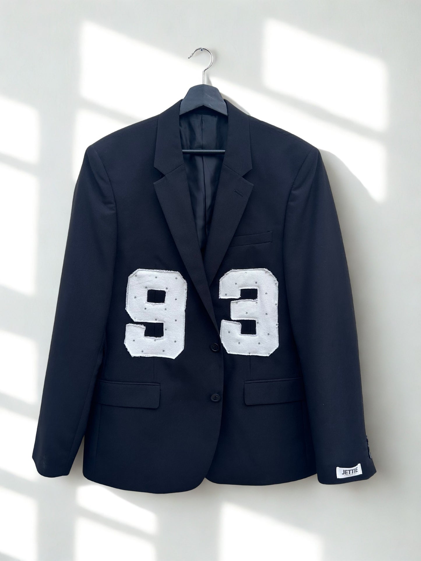 Baseball blazer 93 Silver Glitter