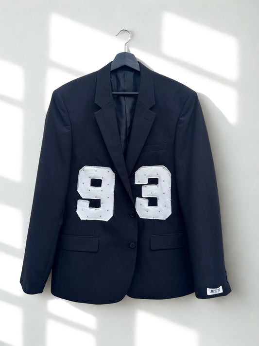 Baseball blazer 93 Silver Glitter