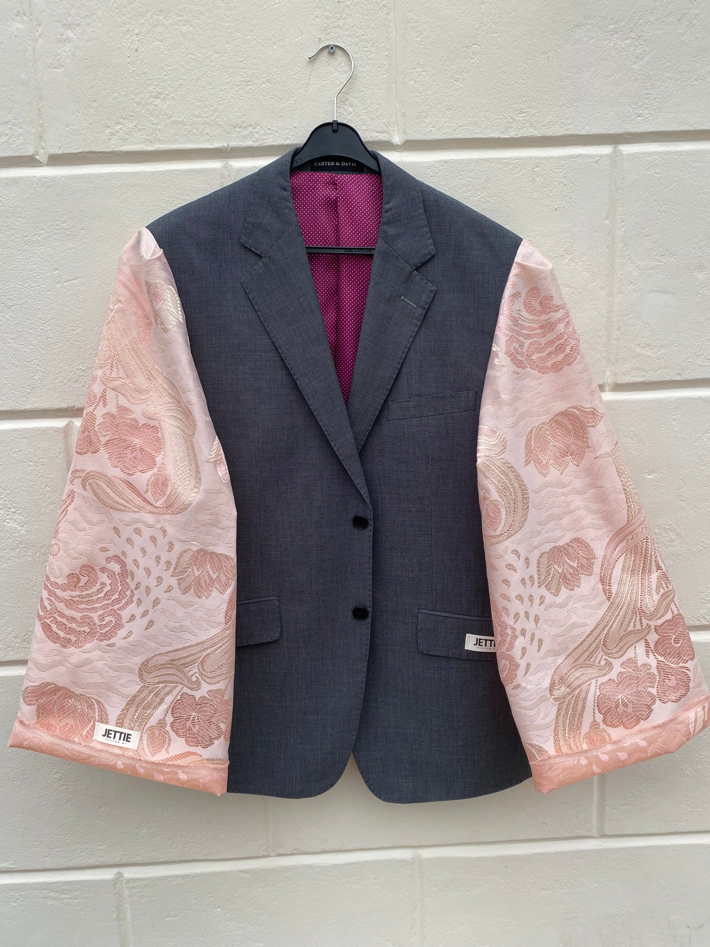 PINK FLOWER BLAZER