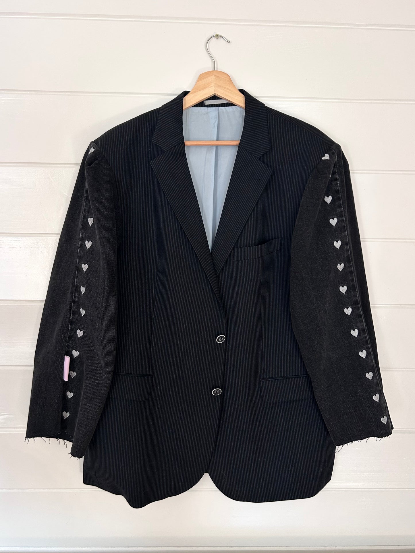 DENIM HEART BLAZER