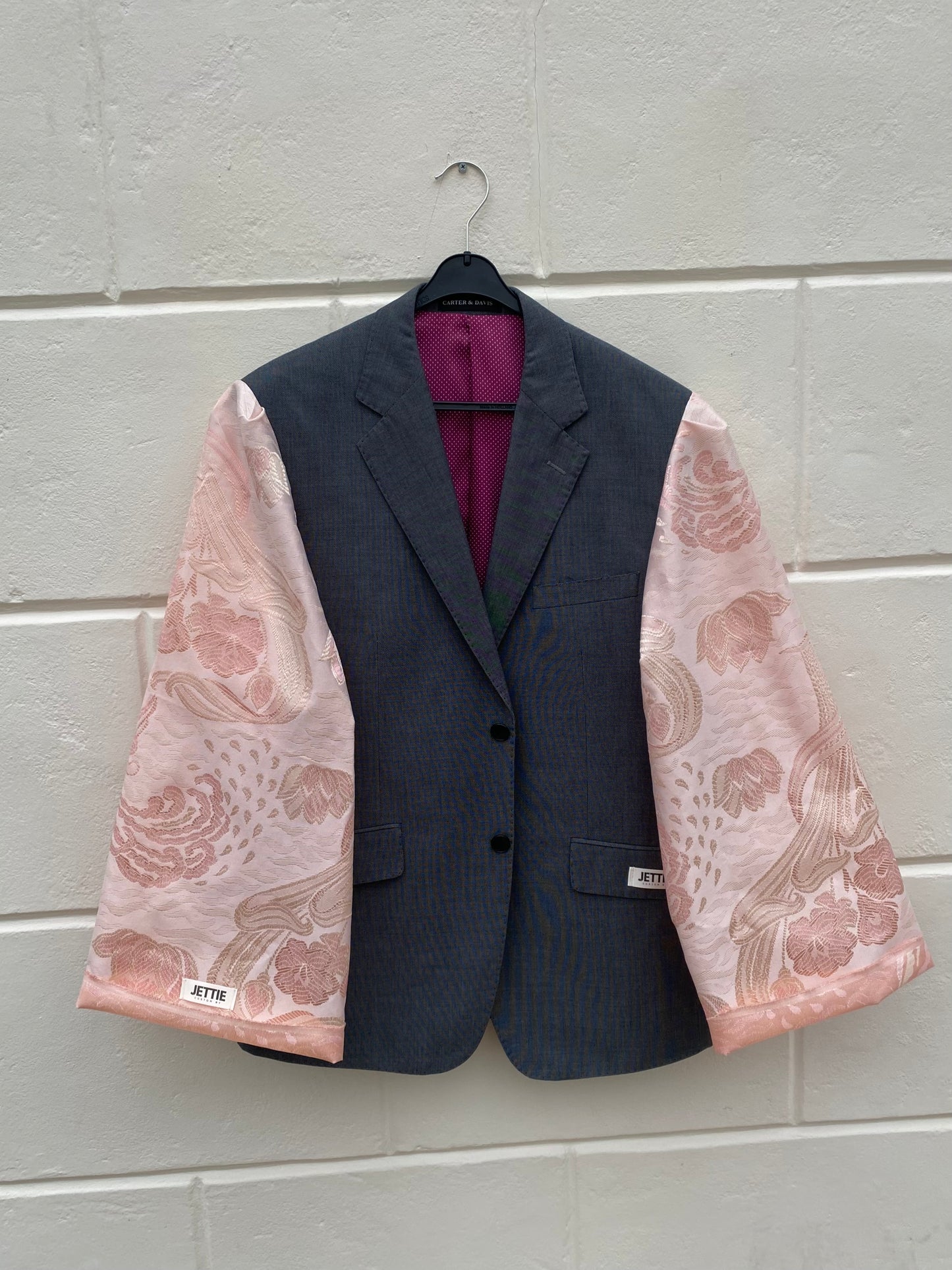 PINK FLOWER BLAZER