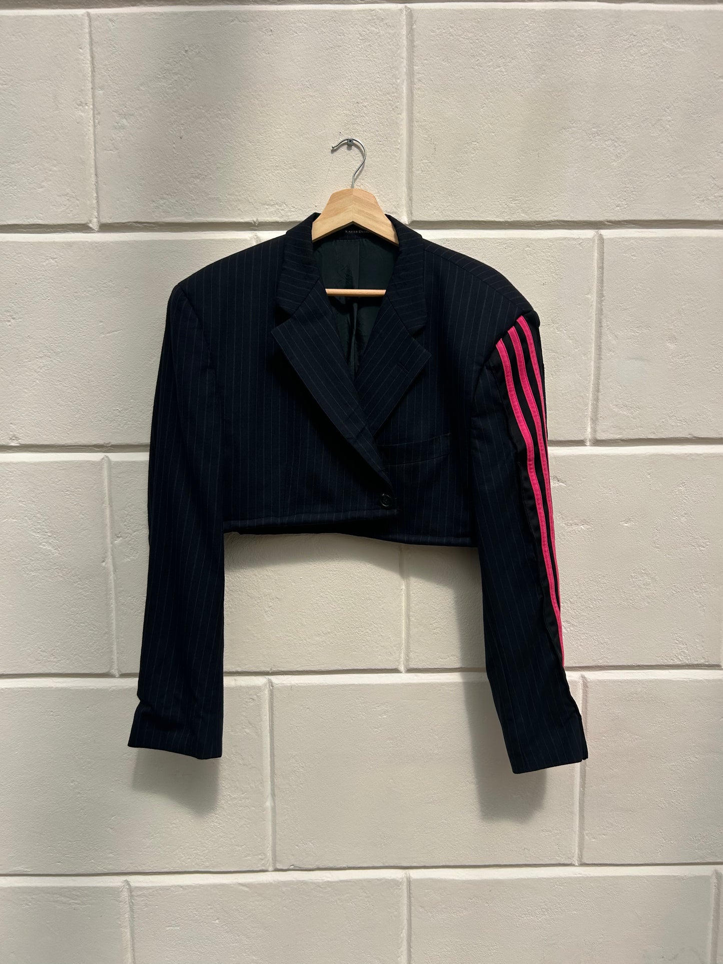 Cropped Adidas Blazer Pink