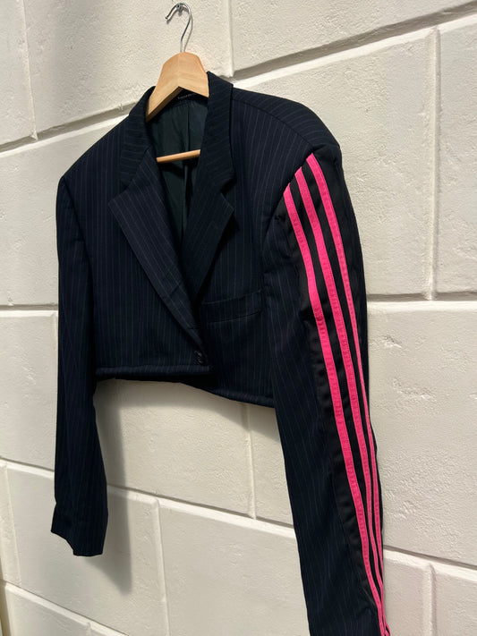 Cropped Adidas Blazer Pink