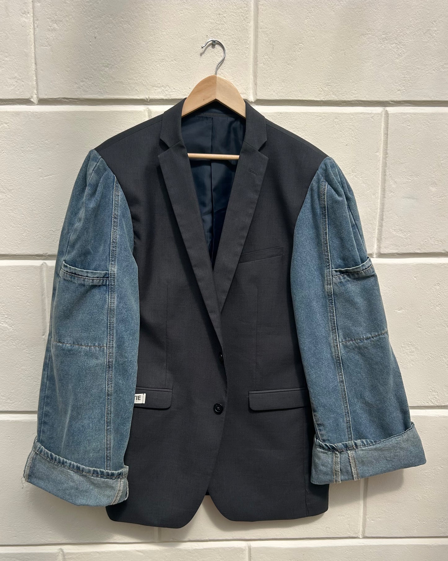 Cargo Denim Blazer