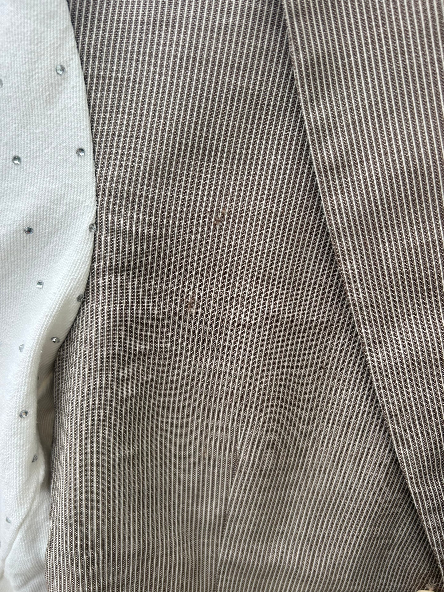 Beige Glitter Blazer (met gebruikssporen)
