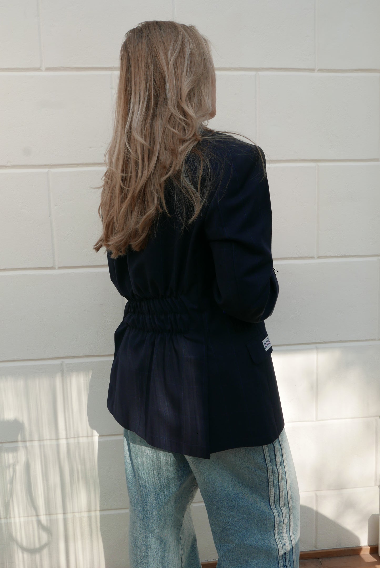 getailleerde blazer franjes