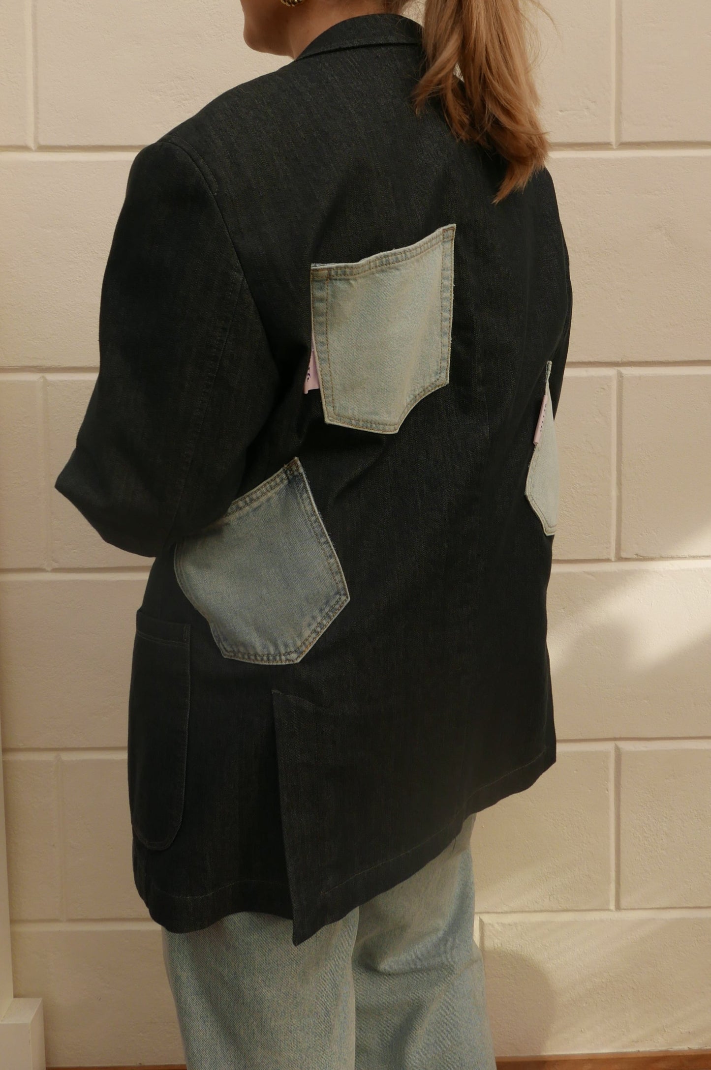 Denim Blazer Patches