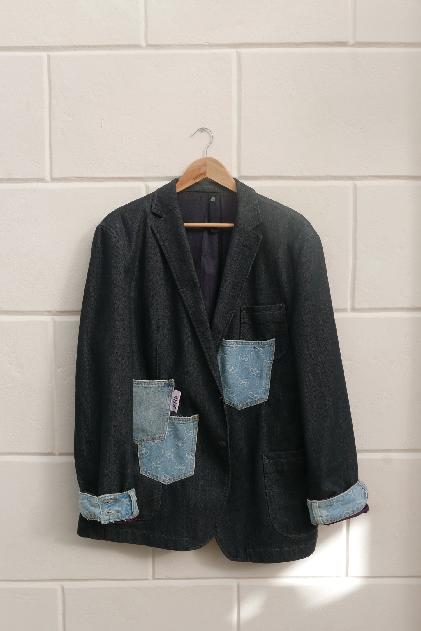 Denim Blazer Patches
