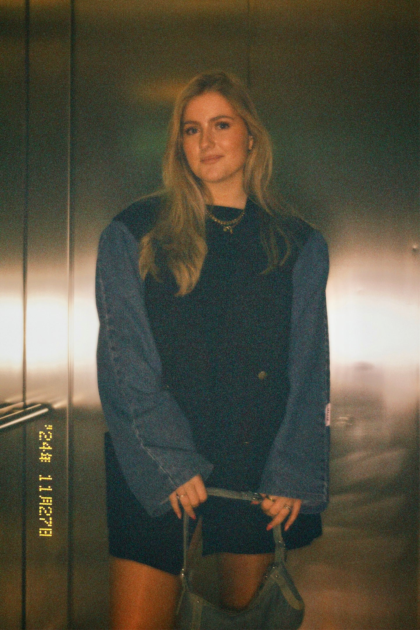 denim blazer